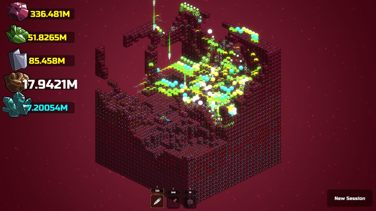 炮击采矿者游戏截图