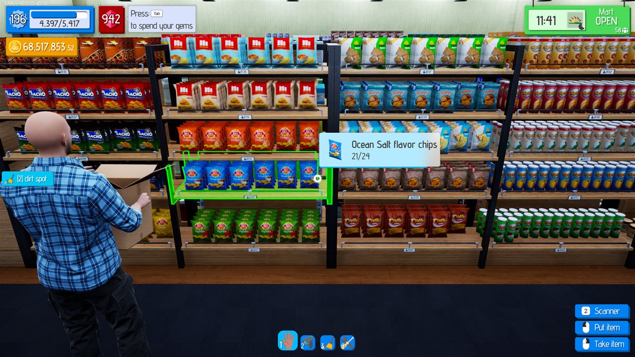 优品超市模拟器|百宜佳超市模拟器 v0.8.0|游戏截图