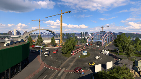 欧洲卡车模拟2 单机+联机 v1.61.1.0s 全DLC 附遨游中国MOD游戏截图
