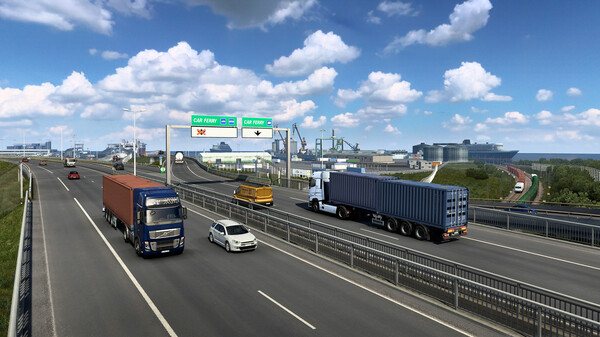 欧洲卡车模拟2 单机+联机 v1.61.1.0s 全DLC 附遨游中国MOD游戏截图
