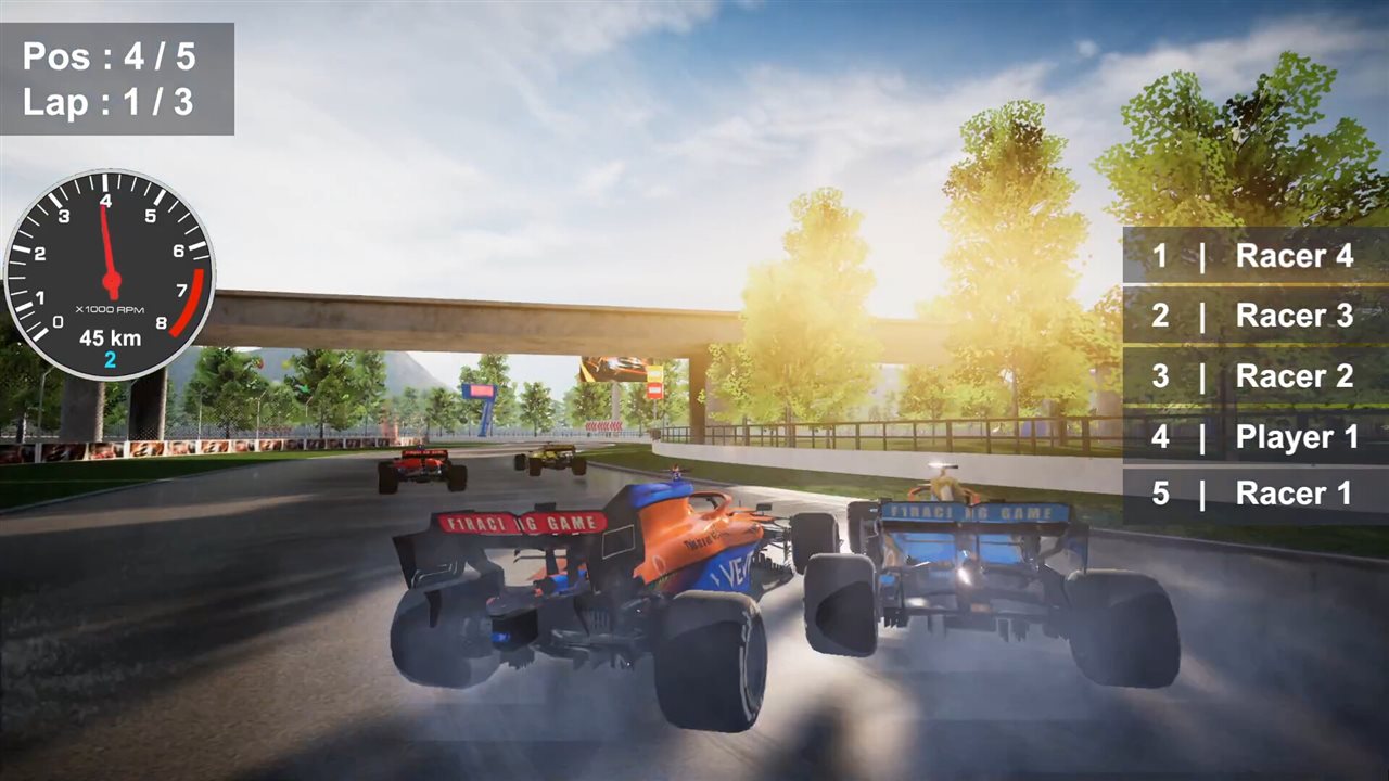 F1模拟器游戏截图